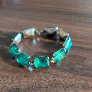 Costume Emerald Bracelet